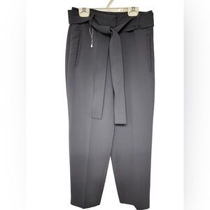 ARITIZIA Stylish Gray Belted Trousers